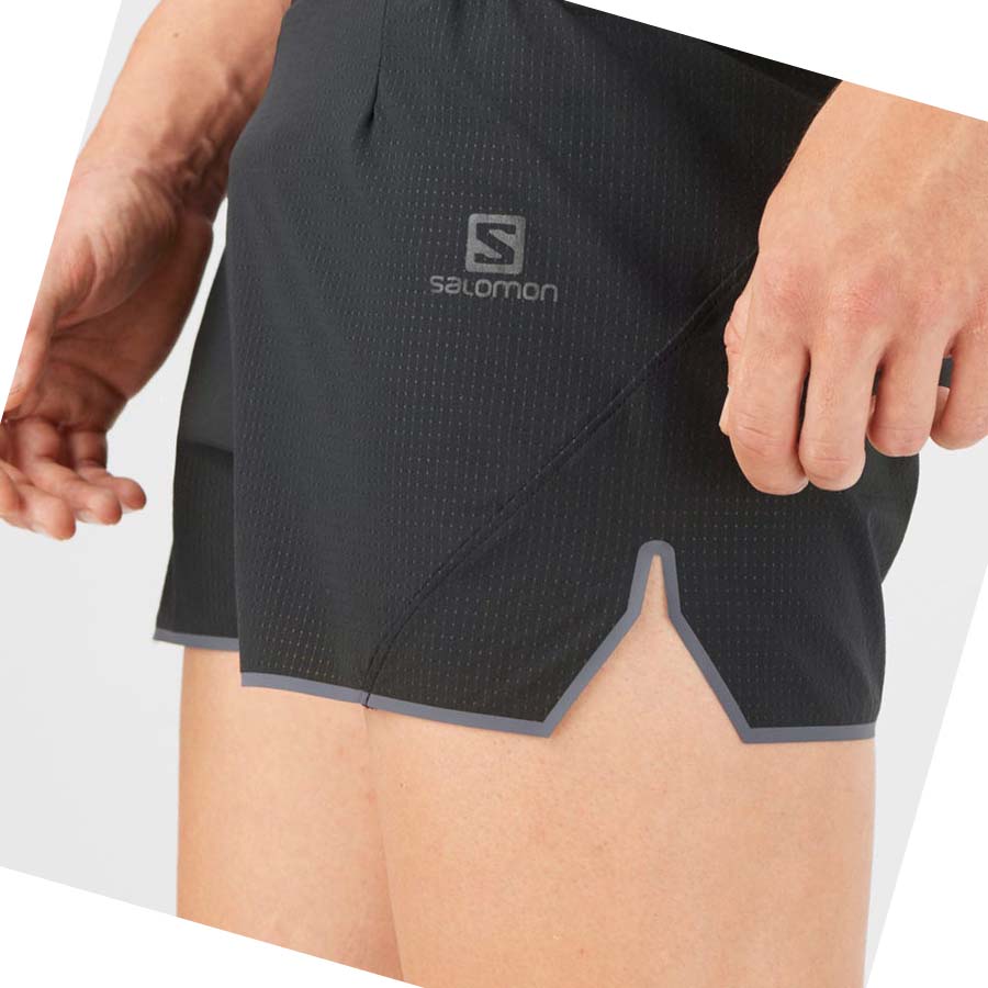 Bermudas Salomon SENSE AERO 3'' Hombre Negros | MX 3155GSO